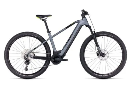 VTT Électrique Semi-Rigide Cube Reaction Hybrid Pro 500 Shimano Deore 11V 500 Wh 29'' Gris Flash 2023