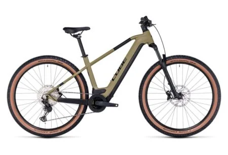 VTT Électrique Semi-Rigide Cube Reaction Hybrid Race 625 Shimano Deore/XT 12V 625 Wh 29'' Vert Olive 2023