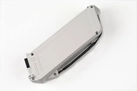 Batterie BOSH PowerPack Frame blanc 400 Wh sur cadre