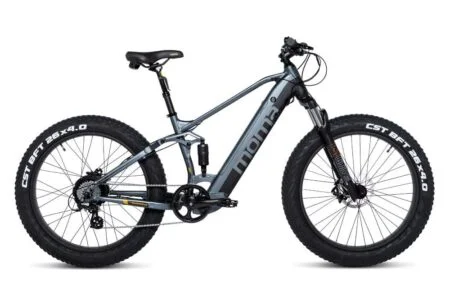 VTT Electrique FATBIKE Moma Bikes 26 PRO Equipped Full SHIMANO Freins à disques Hydrauliques Bat. Ion Lithium integrada 48V 13Ah / 160-195 cm