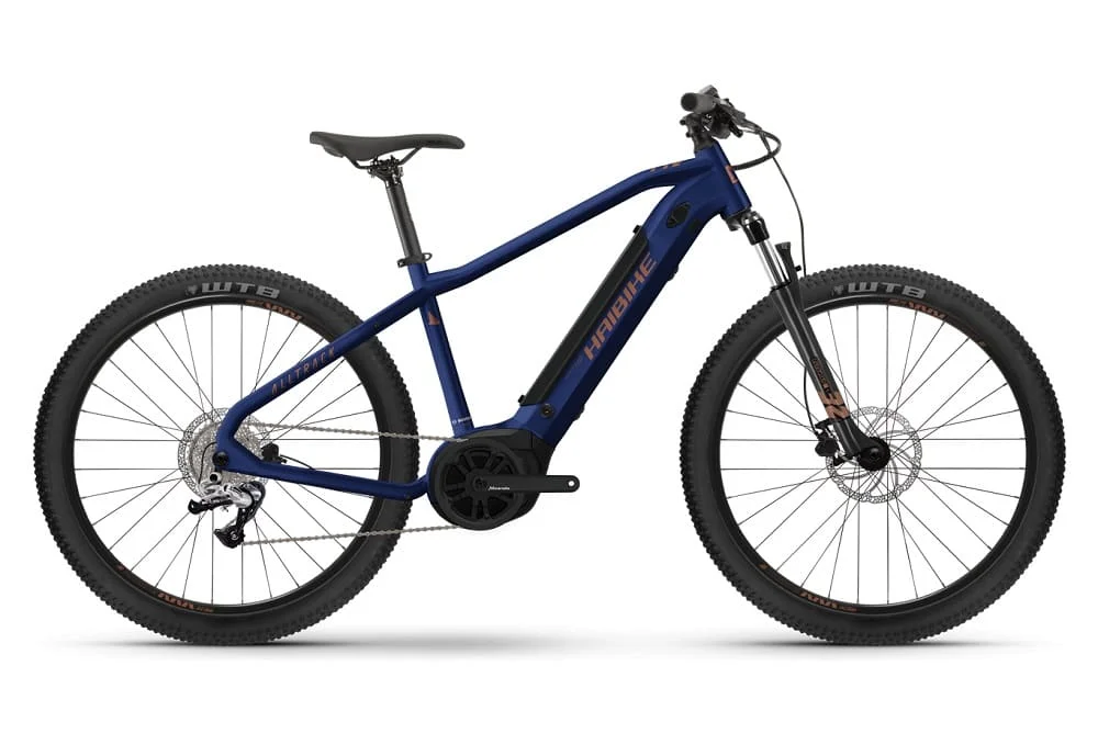 VTT Electrique Semi-Rigide Haibike Alltrack 4 500Wh 27.5'' Shimano Alivio 9V Bleu 2023