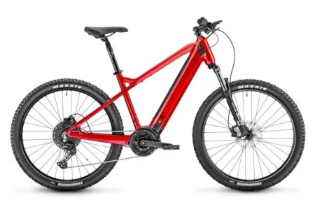 VTT Électrique Semi-Rigide Moustache Samedi 27 Off 2 Smart System Shimano Deore 11V 500 Wh 27.5'' Rouge
