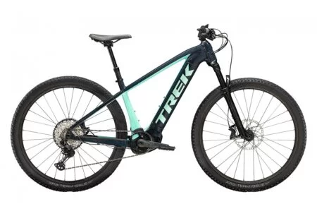 VTT Électrique Semi-Rigide Trek Powerfly 7 Shimano SLX XT 12V 625 Wh 27.5'' Bleu Navy / Vert Miami 2023