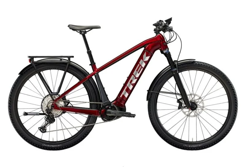 VTT Électrique Semi-Rigide Trek Powerfly Sport 7 EQ Shimano SLX / XT 12V 625Wh 27.5'' Rouge / Gris Lithium 2023