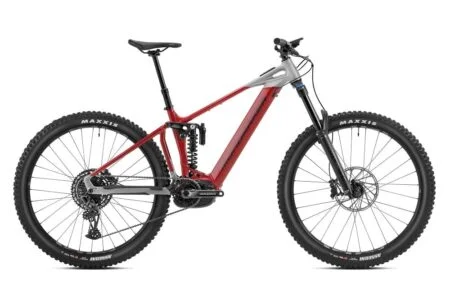 VTT Électrique Tout-Suspendu Mondraker Level R Sram GX/NX Eagle 12V 750 Wh 29" Rouge / Argent 2023