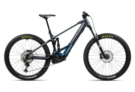 VTT Électrique Tout-Suspendu Orbea Wild H20 Shimano Deore/XT 12V 750 Wh 29'' Gris Basalt Bleu Dark Teal 2023