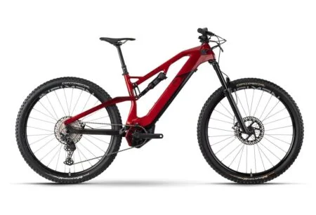 VTT Électrique Tout-Suspendu R Raymon AirRay 10.0 Shimano SLX 12V 500Wh 29'' Rouge 2023
