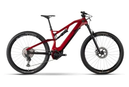 VTT Électrique Tout-Suspendu R Raymon AirRay 10.0 Sram NX Eagle 12V 500Wh 29'' Rouge 2023