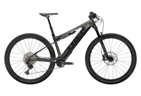 Vélo VTT électrique Tout-Suspendu Trek E-Caliber 9.8 Carbone XT