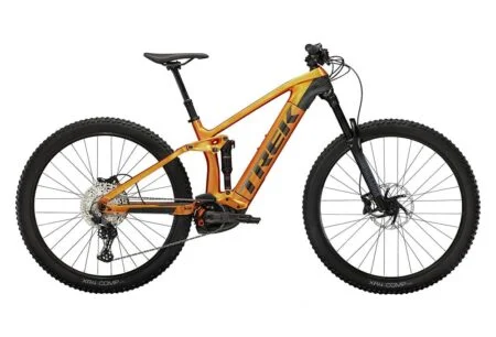 VTT Électrique Tout-Suspendu Trek Rail 9.5 Shimano Deore 12V 625 Wh 29'' Orange 2023
