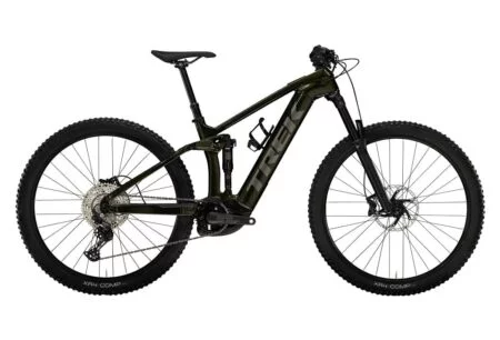 VTT Électrique Tout-Suspendu Trek Rail 9.5 Shimano Deore 12V 750 Wh 29'' Vert Olive Gén 4