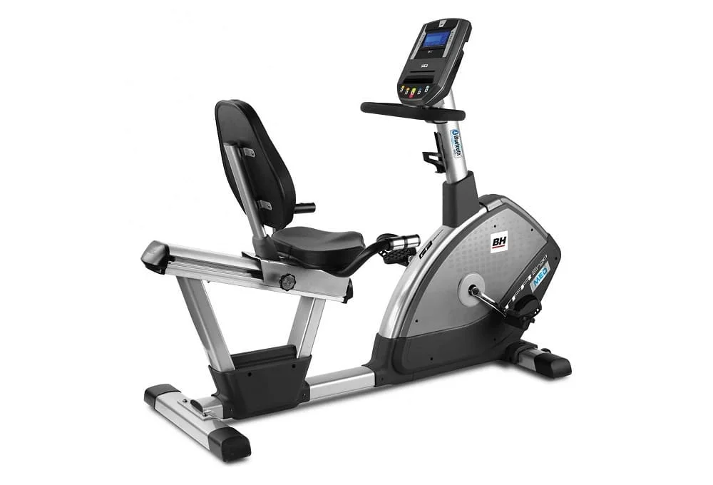 Vélo d'appart semiallongé Usage reéducatif Semipro Accés- sécurité-connectivité