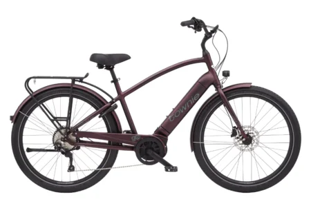 Vélo de Ville Electra Townie Path Go Bosch Performance 250 Watts Matt Oxblood