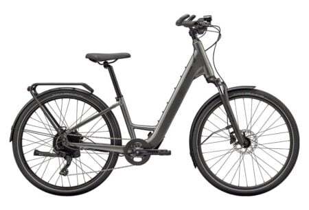 Vélo de Ville Électrique Cannondale Mavaro Neo SL 1 Low Step MicroShift 8V 360 Wh 27.5'' Gris