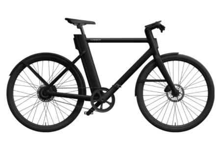 Vélo de Ville Electrique Cowboy 4 + Courroie Mono Vitesse 27.5'' Noir
