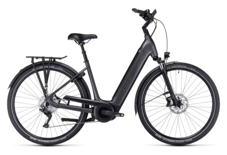 Vélo de Ville Électrique Cube Supreme Sport Hybrid Pro 625 Easy Entry Shimano Deore 10V 625 Wh 700 mm Gris 2023
