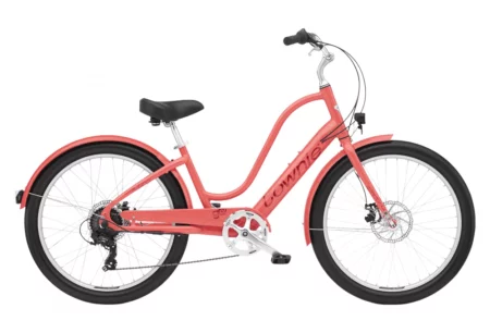 Vélo de Ville Électrique Electra Townie Go! 7D EQ Shimano Tourney 7V 250 Wh 26'' Corail 2022
