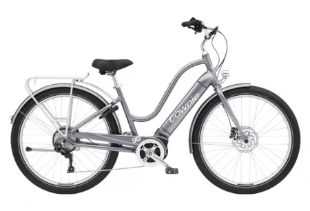 Vélo de Ville Électrique Electra Townie Path Go! 10D Equipped Step-Thru Shimano Deore 10V 500 Wh 27.5'' Gris Holographic