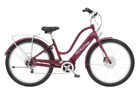 Vélo de Ville Électrique Electra Townie Path Go! 5i Shimano Nexus 5V 500 Wh 27.5'' Bordeaux Rosewood Mat