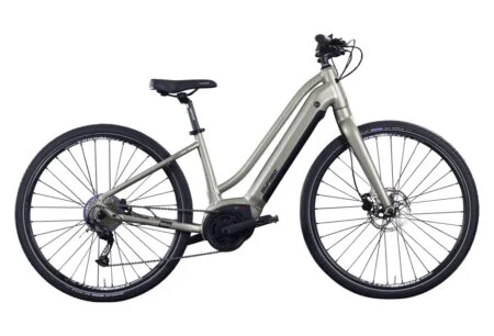 Vélo de Ville Electrique OGP Bike Fitness 350 28'' Shimano Altus 9S 500Wh Gris
