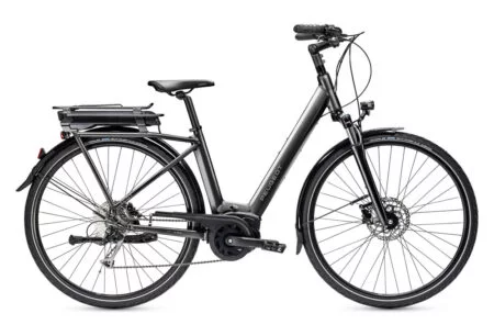Vélo de Ville Électrique Peugeot eC01 D9 Shimano Alivio 9V 300Wh Gris 2022