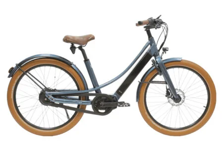 Vélo de Ville Électrique Reine Bike Cadre Bas Connecté Enviolo City CT 504Wh 26'' Bleu 2022