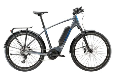 Vélo de Ville Électrique Trek Allant+ 6 Shimano Deore 10V 545 Wh 650b Gris / Bleu 2023