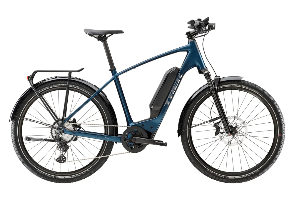 Vélo de Ville Électrique Trek Allant+ 6 Shimano Deore 10V 725 Wh 650b Bleu 2023