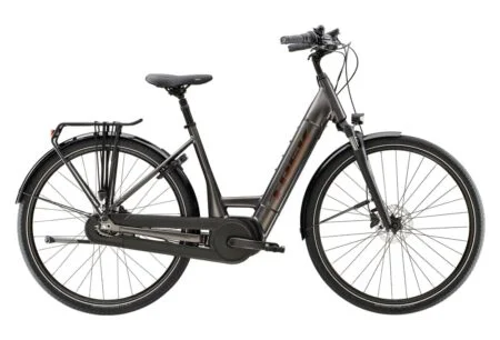 Vélo de Ville Électrique Trek District+ 3 Lowstep Shimano Nexus 7V 500 Wh 700mm Gris 2022