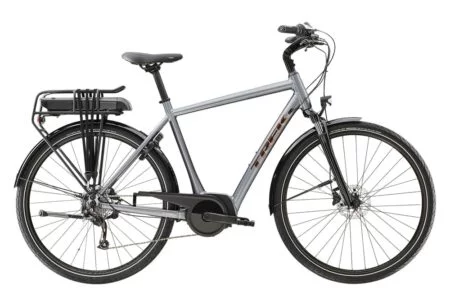 Vélo de Ville Électrique Trek Verve+ 1 Shimano Tourney/Altus 8V 400 Wh Gris 2023