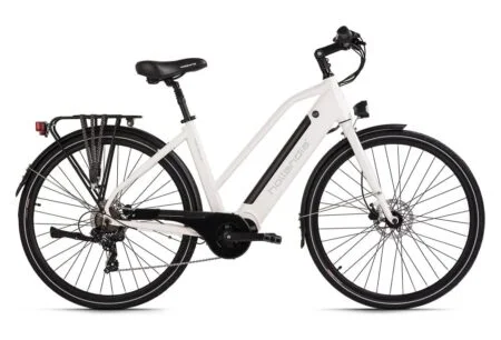 Vélo électrique femme Adore 28 Hollandia Mantova blanc