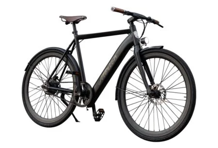 Vélo éléctrique urbain Alérion Cycles a. Matt Black