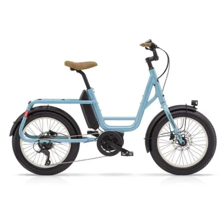 Benno Bikes REMIDEMI 9D Performance - 20" Vélo Électrique de Cargo - 2023 - Dolphin Blue