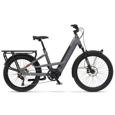 Benno Bikes Vélo Cargo Électrique - 46er 10D CX - 2023 - Anthracite Gray