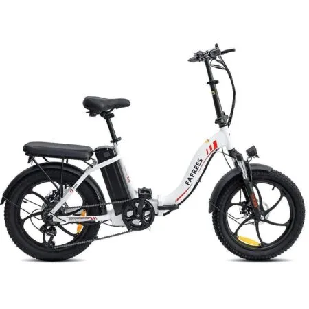 Fafrees F20 250W 20" Vélo électrique Pliant Vélo de Ville 16Ah Batterie blanc