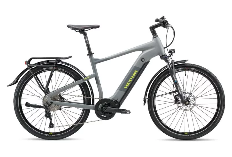 HEPHA E-bike Trekking 7 Performance 708Wh 90Nm Vélo électrique Highstep Gris Foncé