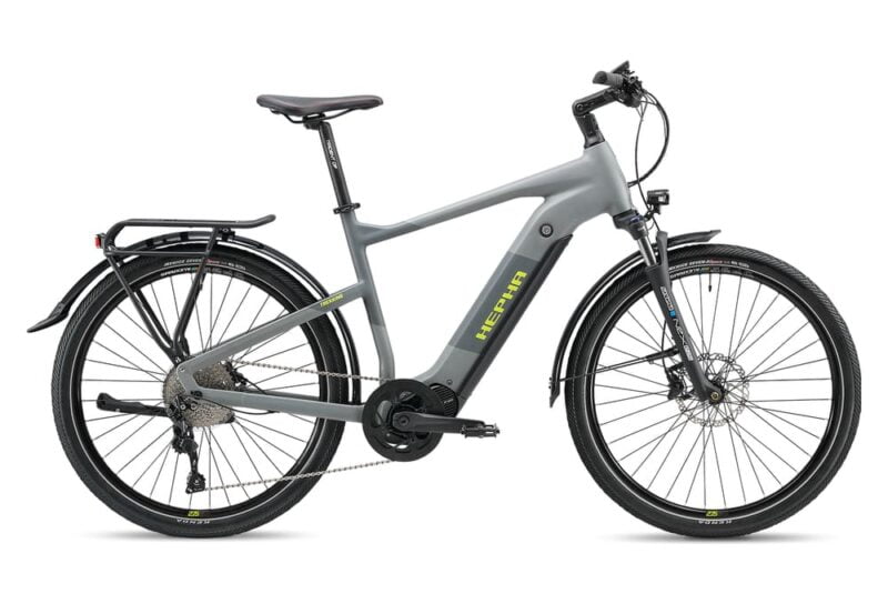 Vélo électrique HEPHA Trekking 7 Performance 708Wh 90Nm Lowstep Gris Foncé