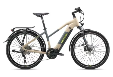 HEPHA E-bike Trekking 7 Ultra 708Wh Batterie Vélo électrique Lowstep Sand