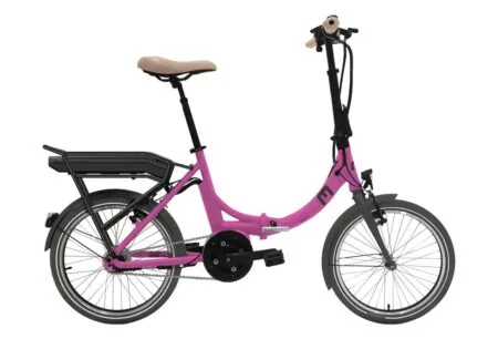 Moov'In Fold N7 Vélo à assistance électrique pliant | Moteur Central | Couple 50 Nm | Batterie 375 Wh