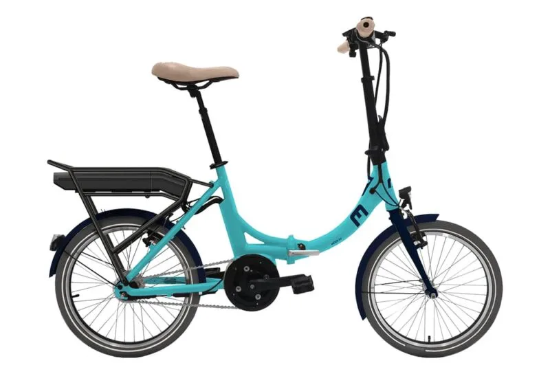 Moov'In Fold N7 Vélo à assistance électrique pliant | Moteur Central | Couple 50 Nm | Batterie 375 Wh