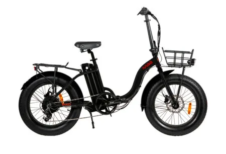 Fat bike pliant électrique MAA BIKES Piko noir