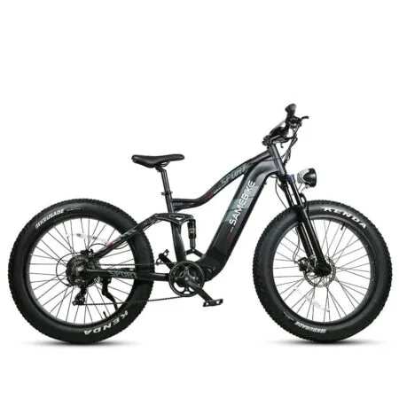 Samebike RSA08 750W Bafang Motor 26" Fat Bike E-Mountain Bike 17Ah Samsung Batterie