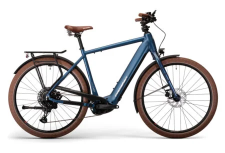 VTC Électrique Corratec E-Power C29 SE 3.0 CX7 12S Gent Sram SX Eagle 12V 750 Wh 29" Bleu 2023