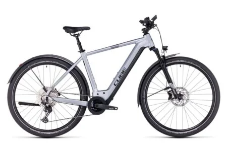 VTC Électrique Cube Nuride Hybrid EXC 625 Allroad Shimano Deore 12V 625 Wh 29'' Argent Polar 2023