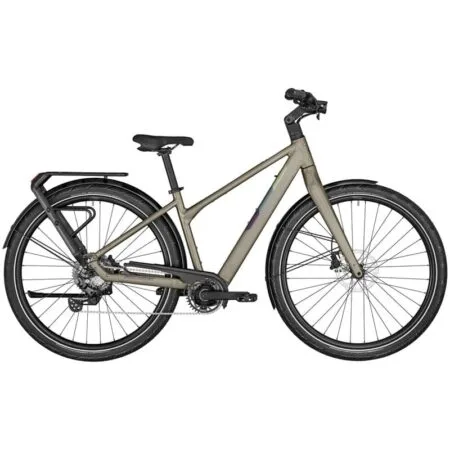 VTC Électrique Femme Bergamont - E-VITESS SPORT LADY - 2023 - shiny taupe brown