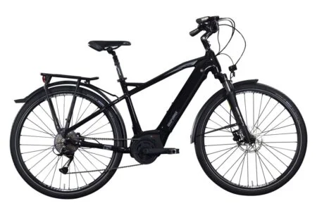 VTC Electrique OGP Bike Trekking 341 28'' Shimano Acera 9V 500Wh Noir