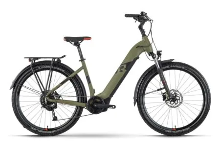 VTC Electrique R Raymon CrossRay E 5.0 Wave Tektro M350 9V 500 Wh 27.5'' Vert Mat 2023