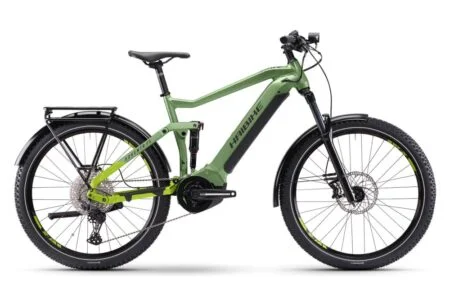 VTC Électrique Tout-Suspendu Haibike Adventr FS 8 Shimano Deore 11V 630 Wh 27.5'' Vert Metallic Apple 2023