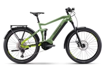 VTC Électrique Tout-Suspendu Haibike Adventr FS 8 Shimano Deore 11V 630 Wh 27.5'' Vert Metallic Apple 2023