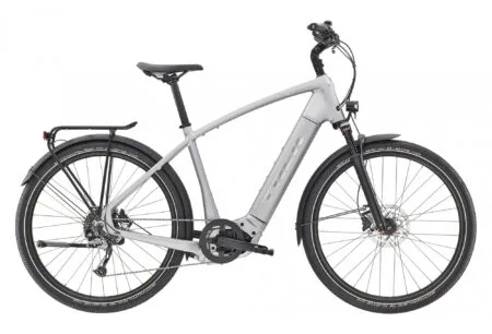 VTC Électrique Trek Allant+ 7 Shimano Acera 9V 500 Wh 27.5'' Gris 2023
